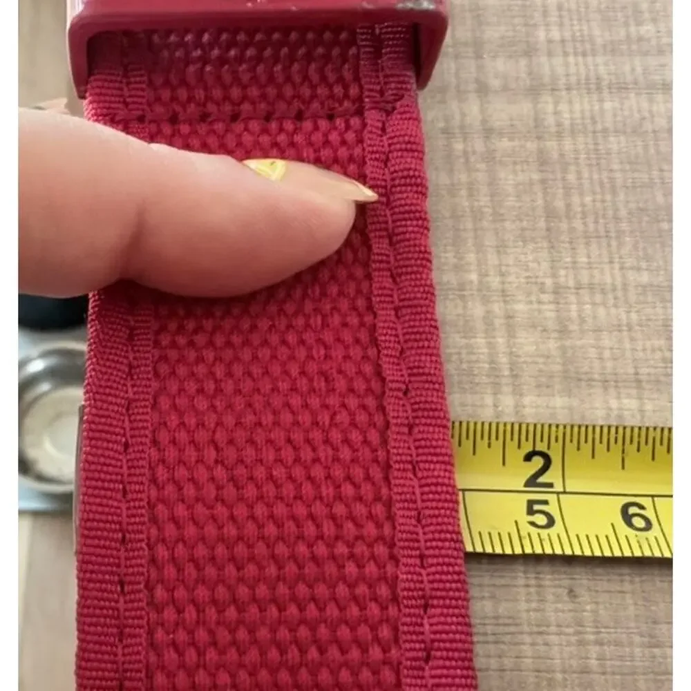 Vtg Y2K Eckō Unltd Woven Canvas Belt Grommets Eyelets 36